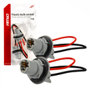 Amio 03049 Plastová objímka na žárovku 2 ks T15