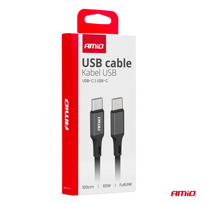 Kabel ´USB-C na USB-C 60W 100cm FullLINK AMIO-03902