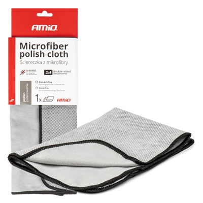 Utěrka z mikrovlákna 30x40cm 230g AMIO-03975