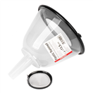 Amio 04042 Plastový trychtýř s polovičním krytem a filtrem 13,5 cm AMIO-04042