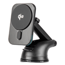 Amio 04181 Držák magneticky s rychlonabíječkou do auta Qi2 15W AMiO-04181