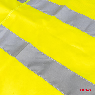 Reflexní vesta XXXL žlutá s certifikátem AMiO-03935