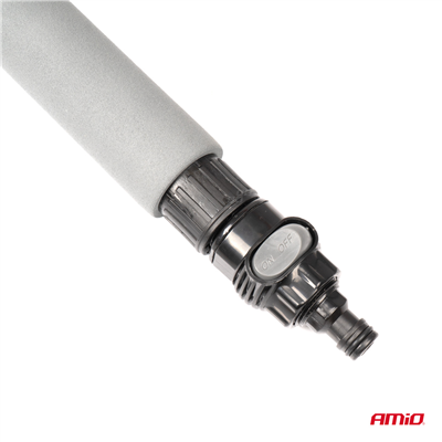 Teleskopický průtokový kartáč na mytí auta 171-300cm AMIO-03957