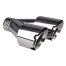 Amio 04067 Koncovka tlumiče výfuku z nerezové oceli, chrom AMIO-04067