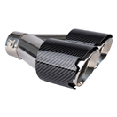 Amio 04070 Koncovka tlumiče výfuku z nerezové oceli, uhlík AMIO-04070