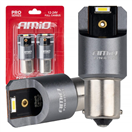Amio 03593 LED žárovky FULL CANBUS PRO BA15S P21W 2x1860SMD bílé 12V 24V AMIO-03593