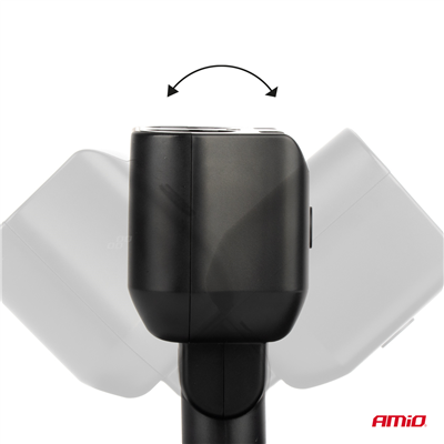 Dvojitá prodlužovací zásuvka 2xUSB 1xUSB C 12/24V max 200W AMiO-04173