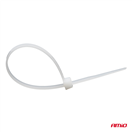 Amio 04310 Plastové stahovací pásky, bílé 4,8x200mm 100ks AMiO-04310