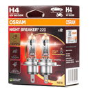 OSRAM 64193NB220-2HB - Halogenová žárovka  H4 12V 60/55W P43t NIGHT BREAKER 200 /2 ks