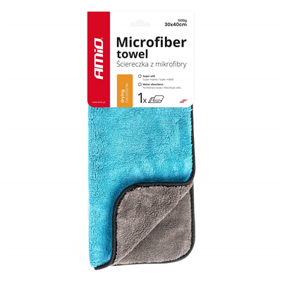 Utěrka z mikrovlákna 30x40cm 1200g AMIO-03757