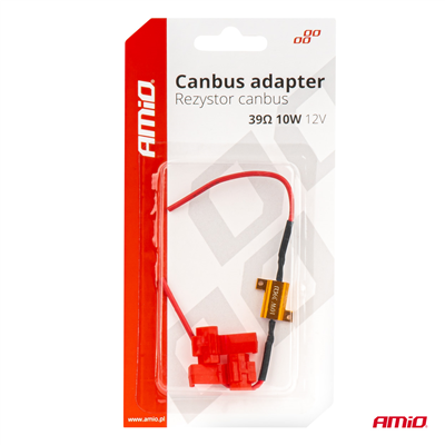 Rezistor pro LED žárovky CANBUS 39? 10W AMiO-04091