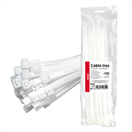 Amio 04311 Upínací pásky bílé 4,8 x 300 mm 100 ks. AMIO-04311