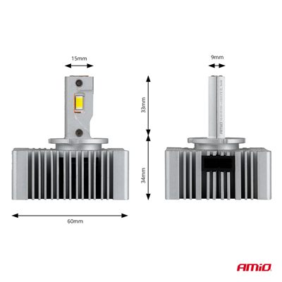 LED žárovky hlavního svícení D-Basic Series D5S AMiO-03630