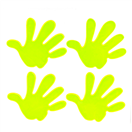 Amio 03942 Sada reflexních nálepek HANDS AMiO-03942