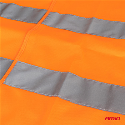 Reflexní vesta XXXL oranžová s certifikátem AMiO-03986