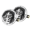 Amio 04074 Zvukový signál klaksonu chrom 125 mm 12V AMIO-04074