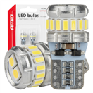 Amio 04260 LED žárovky CANBUS T10 W5W 16SMD 2SMD 3014 3030 Bílé 12V 24V AMiO-04260