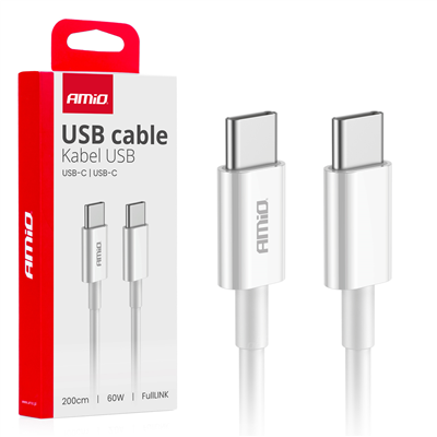 Kabel ´USB-C na USB-C 60W 200cm FullLINK AMIO-03897