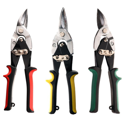 Kraft&Dele KD10359, Sada 3 nůžek na plech pravé/levé/rovné