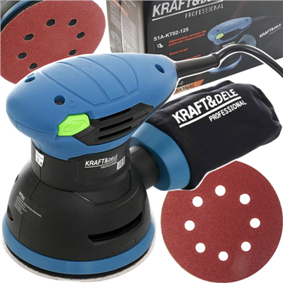 Kraft&Dele KD1684-Z, Excentrická bruska 1100 W