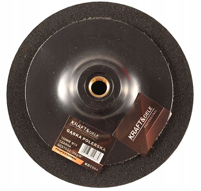 Kraft&Dele KD1594, Leštící houba extra tvrdá 150 mm
