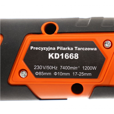 Kraft&Dele KD1668, Kotoučová pila 1200 W s podstavcem