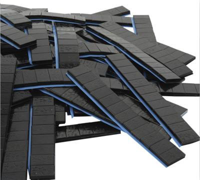 FIVESTARS EGDY 12x5g, Černá závaží na hliníkové ráfky 12x5g, 100ks, 01-02-45