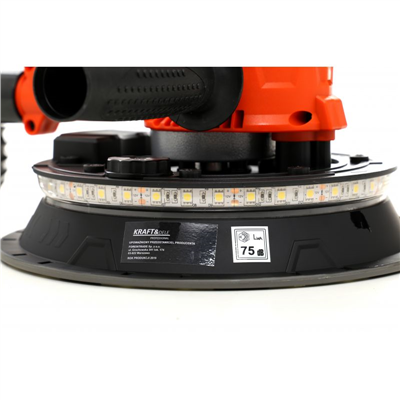 Kraft&Dele KD1741, Bruska na sádrokarton 1500 W s LED světlem