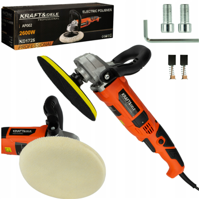 Kraft&Dele KD1726, Leštička 2600 W
