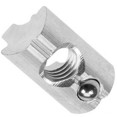 Posuvná matice M8 s kuličkou do drážky