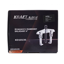 KRAFT&DELE KD10135 Kraft&Dele KD10135, Skládací 2-ramenný stahovák 4´ | 105mm