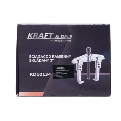 Kraft&Dele KD10134, Skládací 2-ramenný stahovák 3´ | 75mm
