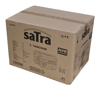 Satra, S-THOR2500B, Benzínová invertorová elektrocentrála 2300 W, 230V