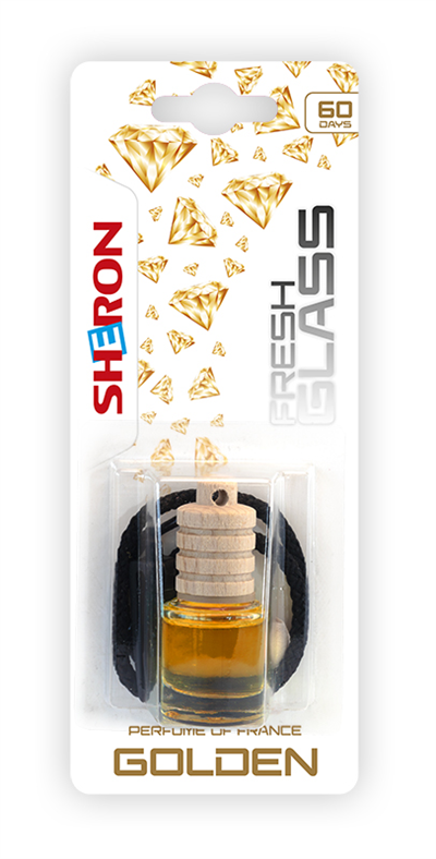 SHERON Osvěžovač Fresh Glass Golden 6 ml