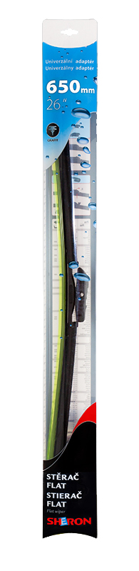 SHERON Stěrač flat 650 mm