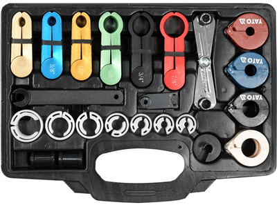 Sada na potrubí palivové a klimatizační soustavy 23 ks