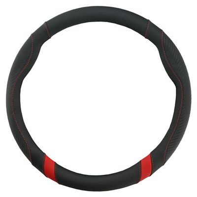 Potah volantu TOURING červený