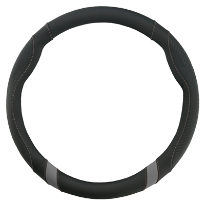 Potah volantu TOURING šedý