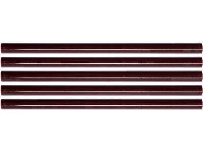 Tavné lepící tyčinky 11 x 200 mm, hnědé, 5 ks