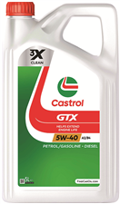 Castrol 15F687 GTX A3/B4 5W-40 - 5L