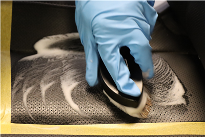 Kartáč na čištění kůže a alcantary Colourlock Koch 4