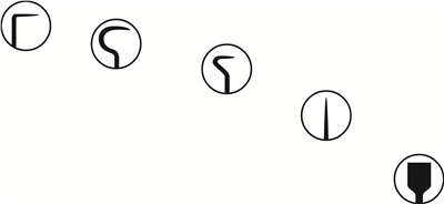 Vigor V5045, Sada háků a škrabek | 5dílná