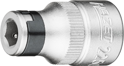 Adaptér | 1/2 palce (12,5 mm) čtyřhran dutý, 5/16 palce (8 mm) šestihran dutý, délka 36 mm