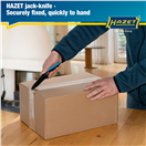 Hazet 2157-3 Zavírací nůž 201 mm | hliníková rukojeť, nerezová čepel, klip na pásek