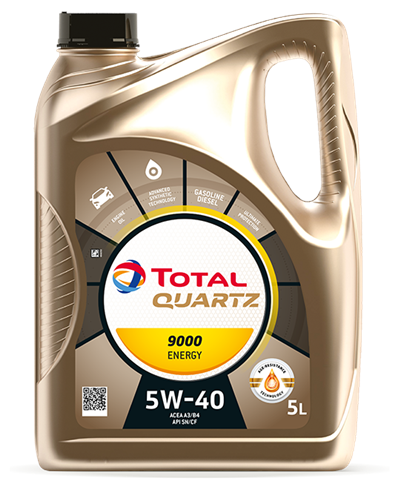 QUARTZ 9000 Energy 5W-40 - 5L