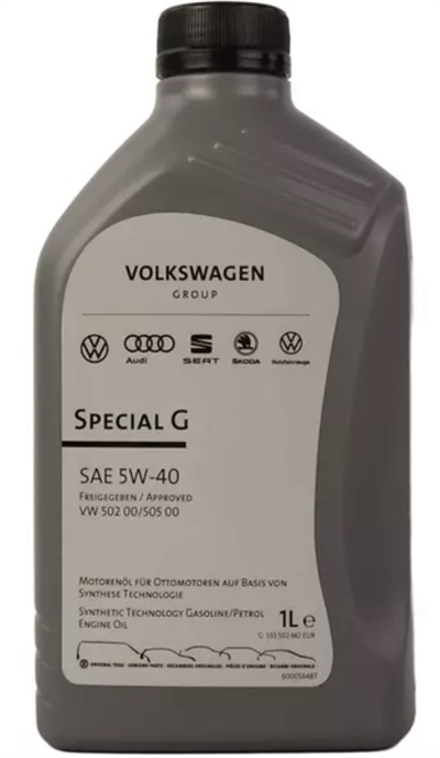 VAG 5W-40 SPECIAL G 502.00/505.00 - 1L