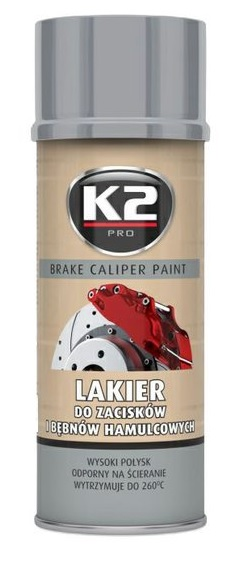 BRAKE CALIPER PAINT 400 ml STŘÍBRNÁ - barva na brzdové třmeny