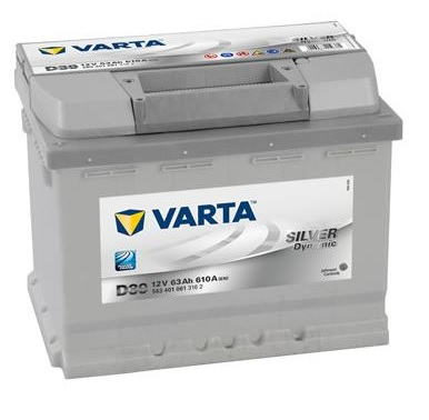 Baterie VARTA SILVER dynamic - 63Ah