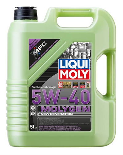 Molygen New Generation 5W-40 - 5L