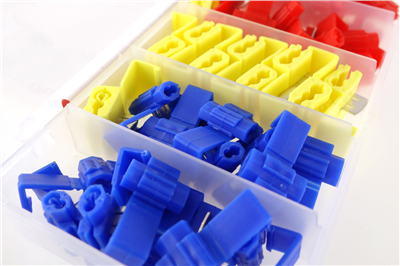 Elektrické rychlospojky MIX, krabice 50ks mix